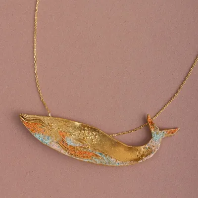 Jewelry - Amalia Whale Necklace - CÂPÂ JEWELRY