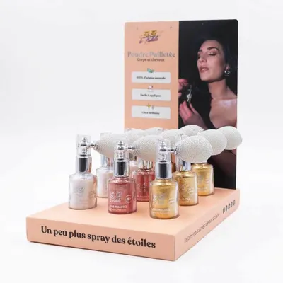 Cosmétiques - Pack Spray Poudre Pailletée - SISI LA PAILLETTE