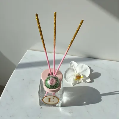 Diffuseurs de parfums - Diffuseur de parfum rotatif   "la vie en rose" - L COLLECTIONS PARIS