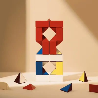 Jouets enfants - Blocs magnétiques "The Style" - TRIDO