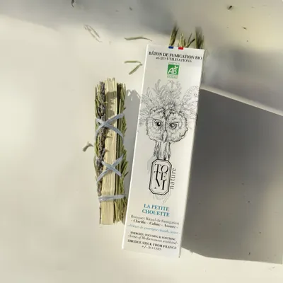 Gifts - Little Owl's Bouquet - Organic smudge Stick - TOTEM NATURE