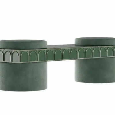 Tabourets - Enigma III Stool Handmade by Malabar - MALABAR