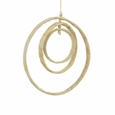 Other Christmas decorations - Trim circles corn husk - KINTA