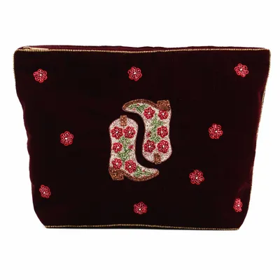 Bags and totes - Cowboy Beaded Pouch - MY DORIS
