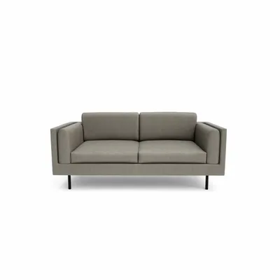 Sofas for hospitalities & contracts - 2-Seater Sofa CHELSEA - Taupe - CITY SOFA