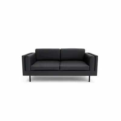 Sofas for hospitalities & contracts - 2-Seater Sofa CHELSEA - Grey - CITY SOFA