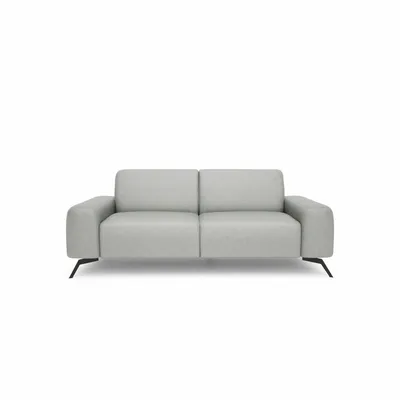 Sofas for hospitalities & contracts - 2-Seater Sofa SOHO - Silver - CITY SOFA