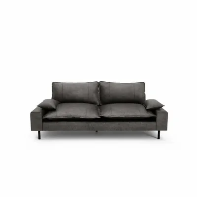 Sofas for hospitalities & contracts - 2-Seater Sofa AVENTINE - Graphite - CITY SOFA