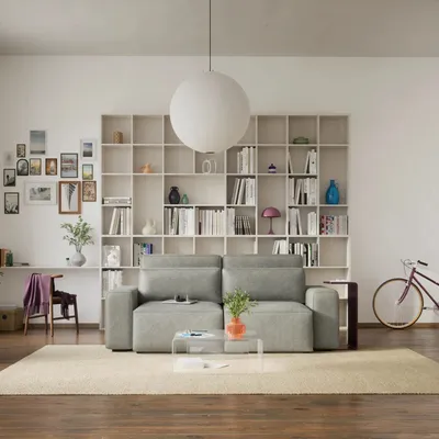 Sofas for hospitalities & contracts - 3-Seater Sofa Bed JORDAAN - Ash - CITY SOFA