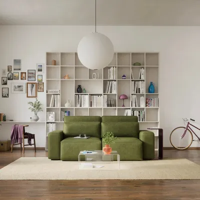 Sofas for hospitalities & contracts - 3-Seater Sofa Bed JORDAAN - Khaki - CITY SOFA
