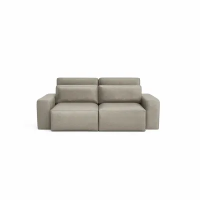 Sofas for hospitalities & contracts - 3-Seater Sofa Bed JORDAAN - Cream - CITY SOFA