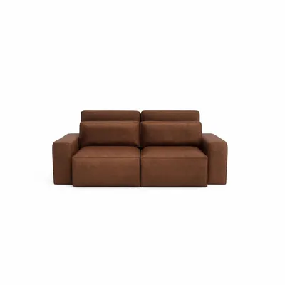 Sofas for hospitalities & contracts - 3-Seater Sofa Bed JORDAAN - Brick - CITY SOFA
