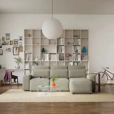 Sofas for hospitalities & contracts - Universal Corner Sofa Bed JORDAAN - Cream - CITY SOFA