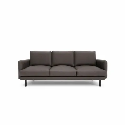 Sofas for hospitalities & contracts - 4-Seater Sofa BRERA - Taupe - CITY SOFA