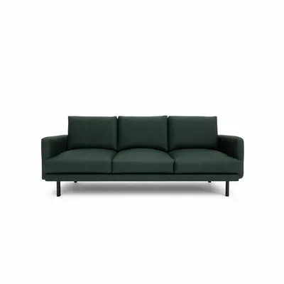 Sofas for hospitalities & contracts - 4-Seater Sofa BRERA - Green - CITY SOFA
