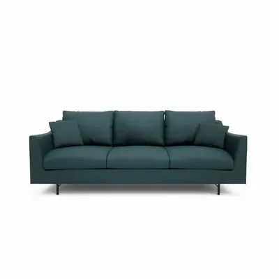 Sofas for hospitalities & contracts - 3-Seater Sofa ALFAMA - Deep Blue - CITY SOFA