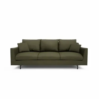 Sofas for hospitalities & contracts - 3-Seater Sofa ALFAMA - Green - CITY SOFA