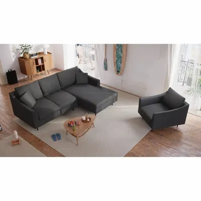 Lounge chairs for hospitalities & contracts - Armchair ALFAMA - Dark Grey - CITY SOFA