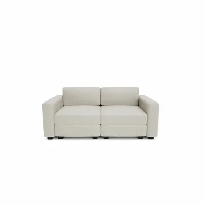 Sofas for hospitalities & contracts - 2-Seater Modular Sofa GRACIA - Cream Beige - CITY SOFA