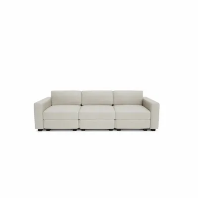Sofas for hospitalities & contracts - 3-Seater Modular Sofa GRACIA - Cream Beige - CITY SOFA