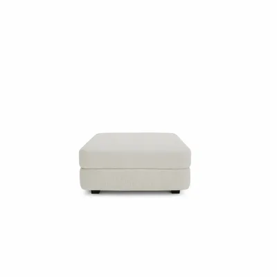 Sofas for hospitalities & contracts - Modular Sofa GRACIA - Large Pouf Module - Cream Beige - CITY SOFA