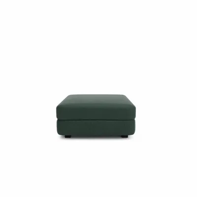 Sofas for hospitalities & contracts - Modular Sofa GRACIA - Large Pouf Module - Green - CITY SOFA