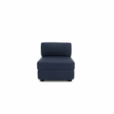 Sofas for hospitalities & contracts - Modular Sofa GRACIA - Single Module - Dark Blue - CITY SOFA