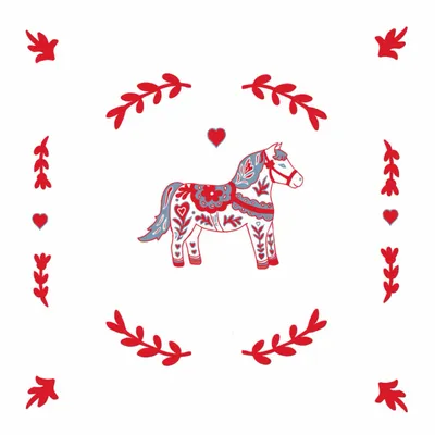 Serviettes - PONEY - FRANÇOISE PAVIOT