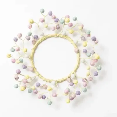 Other Christmas decorations - Kantha Wreath - MAISON MIEKO