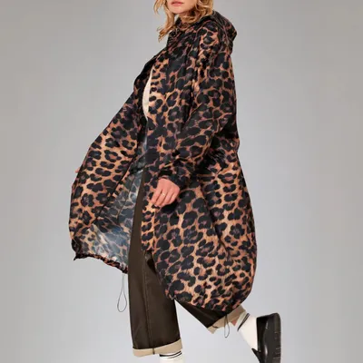 Prêt-à-porter - Manteau léopard foncé - RAINKISS