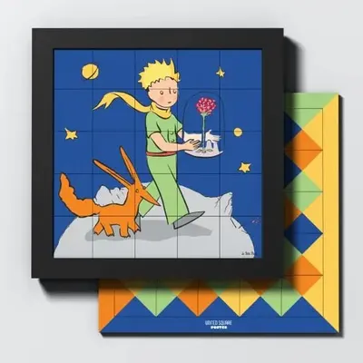 Objets de décoration - UNITED SQUARE POSTER LE PETIT PRINCE N1-LA ROSE - UNITED SQUARE POSTER