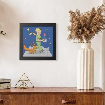 Objets de décoration - UNITED SQUARE POSTER LE PETIT PRINCE N1-LA ROSE - UNITED SQUARE POSTER