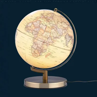 Objets design - TERRA LIGHT Globe - TROIKA GERMANY