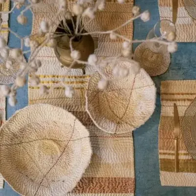 Christmas table settings - Jewel Striped Placemat - MAISON MIEKO