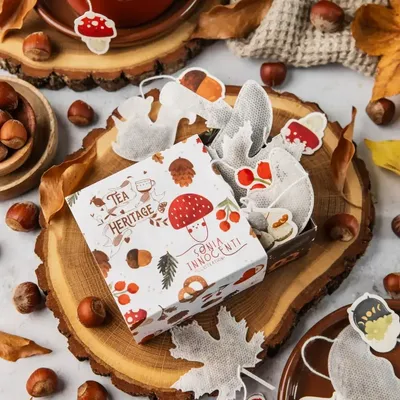 Coffee and tea - Sonia Innocenti x Tea Heritage - Fall Set - 10 Tea Bags - TEA HERITAGE
