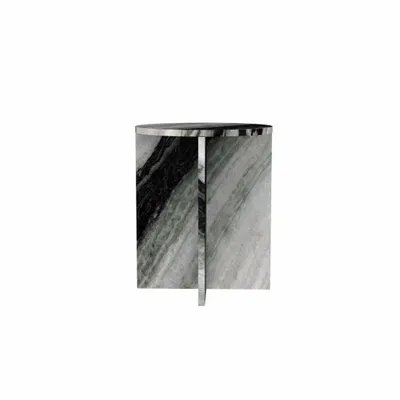 Lawn tables - Other tables -45X45X55 cm - Ocel - Marbre Panda - STONE VALLEY