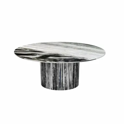 Lawn tables - Dining Tables -180X100X75 cm - Valleyra - Marbre Panda - STONE VALLEY