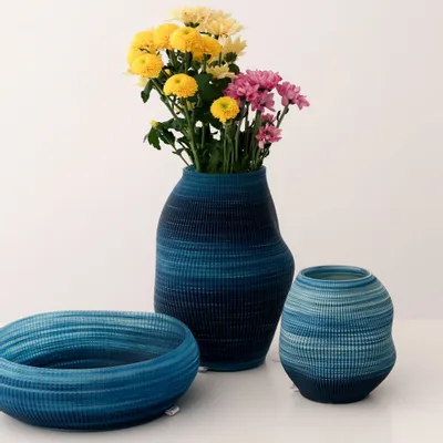 Vases - FLOWER VASE L - ALZEA COLLECTION 26 cm - MENDELEK STUDIO