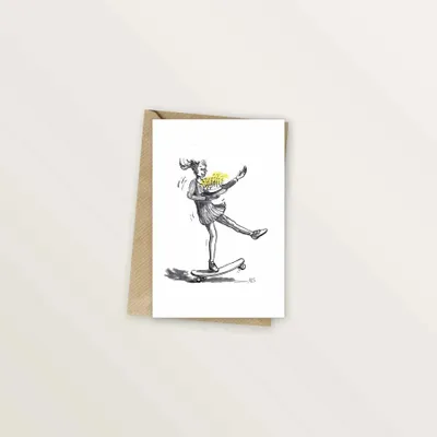 Card shop - 5 birthday cards: special delivery! - TABLE À CARTES