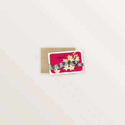 Carterie - 4 mini-cartes - Merci ! - TABLE À CARTES
