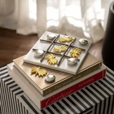 Objets design - Palm Tic Tac Toe Decor Game Set - CURATE HOME