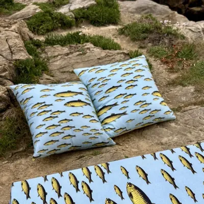 Coussins textile - Housse de coussin Sardine - ZOOH