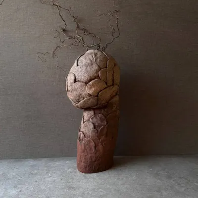 Vases - Collection de vases "Earthen Bloom" - GALERIE SANA MOREAU