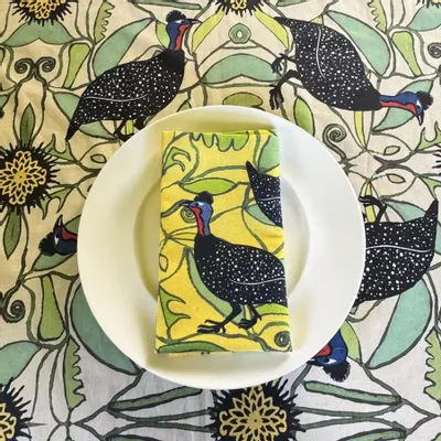 Serviettes - Serviette de table en forme de pintade - ZOOH