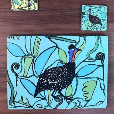 Sets de table - Napperon en forme de pintade - ZOOH
