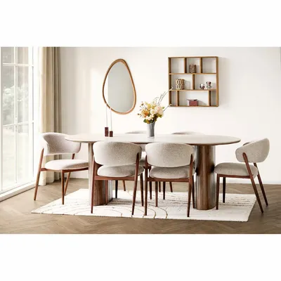 Rugs - Tampa Rug, cotton with print, beige, 200x300 cm - HOUSE NORDIC