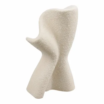 Vases - Décoration, céramique, blanc, 13x6,5x23 cm - HOUSE NORDIC