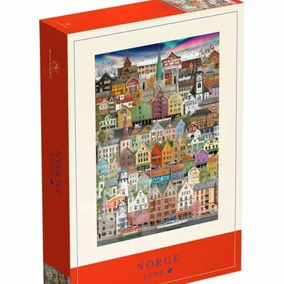 Gifts - Norge Puzzle - 1000 pieces - MARTIN SCHWARTZ