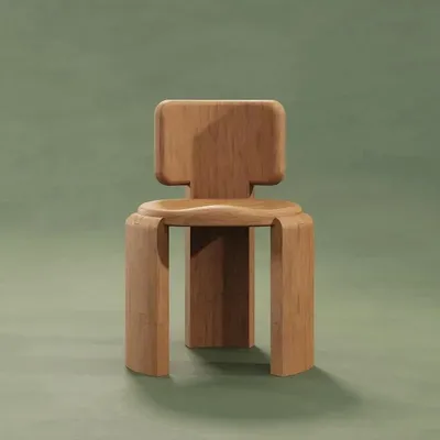 Chaises - Benjamin Dining Chair Outdoor Handmade by Wood Tailors Club - WOOD TAILORS CLUB