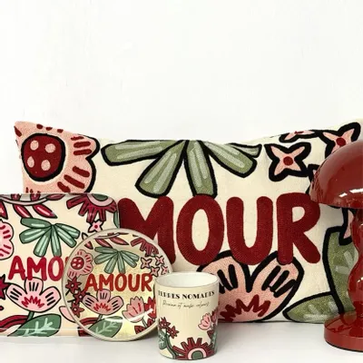 Fabric cushions - Wild Land Influence Pillow - OPJET PARIS
